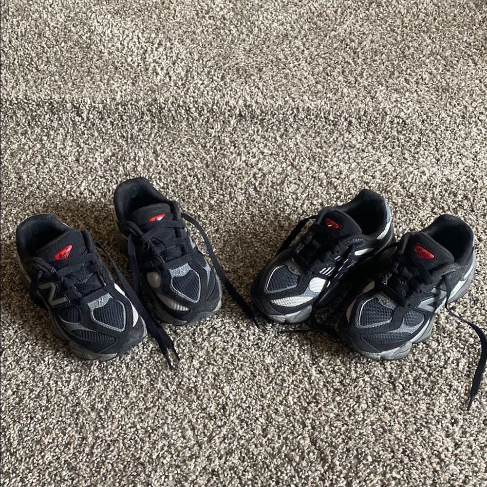 New Balance Kids Sneakers - Black and Gray